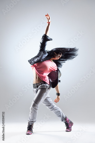 Fotoroleta ćwiczenie kobieta taniec nowoczesny