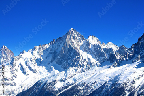 Fotoroleta szczyt francja krajobraz