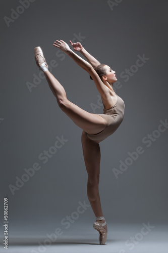 Plakat tancerz balet dziewczynka