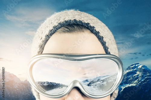 Fototapeta snowboard snowboarder sport śnieg