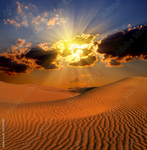 Fotoroleta bezdroża afryka pustynia zmierzch niebo