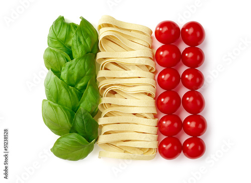 Naklejka narodowy włoski zdrowie włochy jedzenie