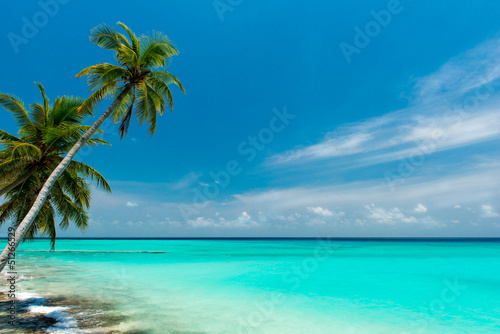 Fotoroleta słońce malediwy woda wyspa