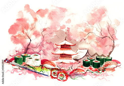 Obraz na płótnie natura azjatycki orientalne japonia
