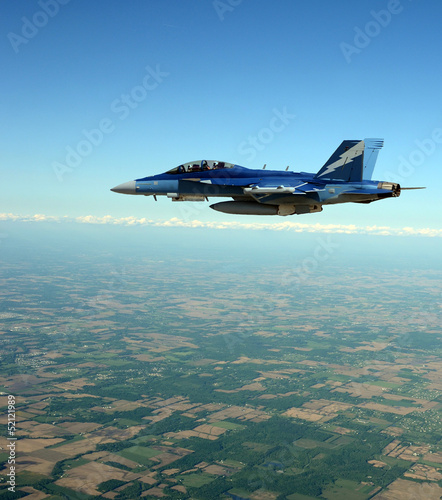 Obraz na płótnie odrzutowiec samolot lotnictwo wojskowy samolotem