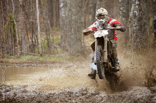 Obraz na płótnie zabawa motocross silnik motocykl mężczyzna