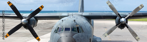 Obraz na płótnie armia samolot wojskowy