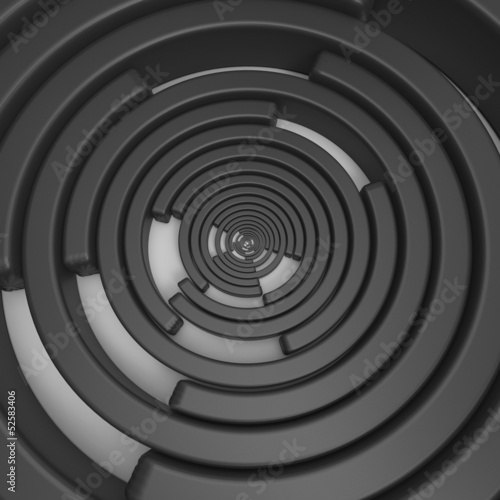Fototapeta tęcza spirala abstrakcja