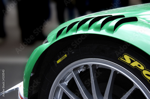 Fototapeta wyścig samochodowy sport motorsport tires fender