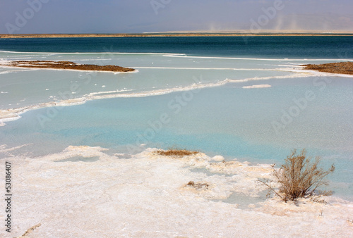 Fototapeta Krajobraz nad martwym morzem