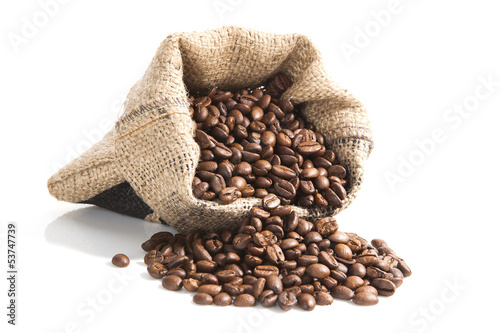 Naklejka ziarno kawa arabski