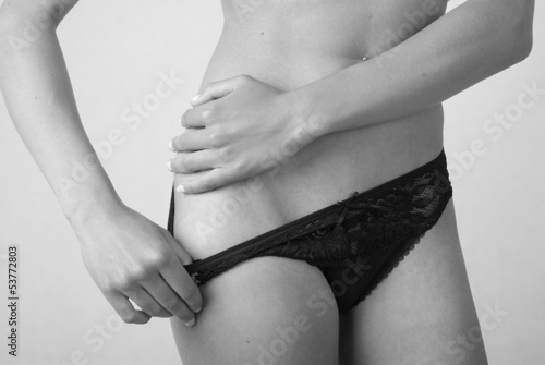 Obraz na płótnie piękny ciało kobieta