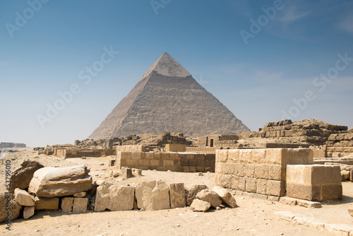 Fototapeta niebo antyczny piramida egipt