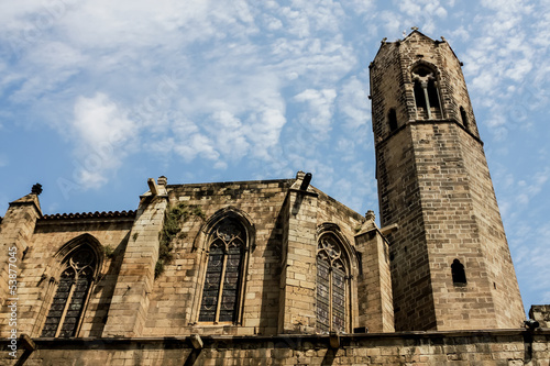 Fototapeta antyczny miejski niebo katedra