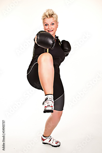 Fotoroleta zdrowy bokser sportowy sport