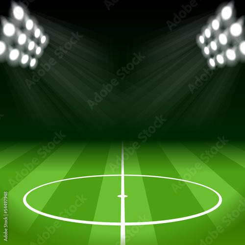 Fotoroleta piłka nożna sport zabawa trawa stadion