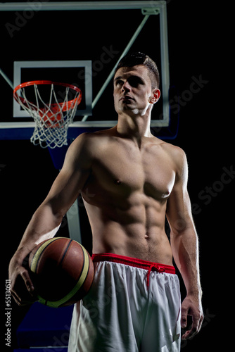 Fototapeta sport koszykówka portret