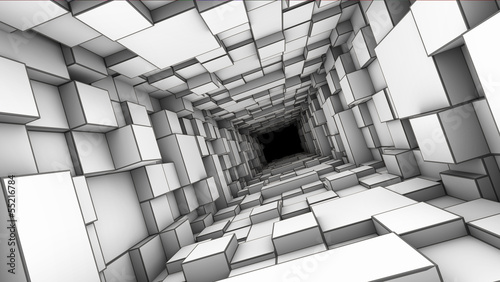 Fotoroleta perspektywa tunel głębia korytarz miejsce