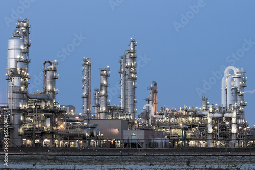 Plakat olej roślina przemysłowy ropa naftowa