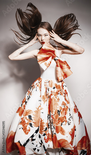 Plakat Azjatycki styl