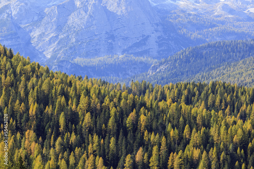 Fototapeta pejzaż alpy bezdroża jesień