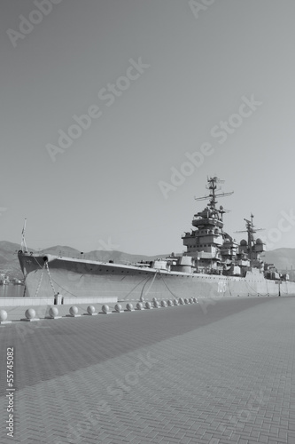 Naklejka statek armia marynarki wojennej okręt wojenny łódź