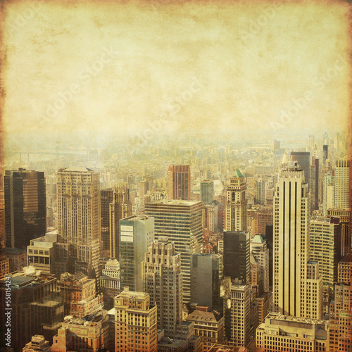 Fotoroleta miejski wieża ameryka pejzaż