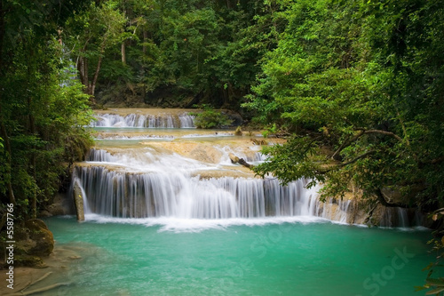 Fototapeta ruch natura woda tajlandia tropikalny