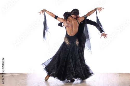 Naklejka moda balet taniec ruch