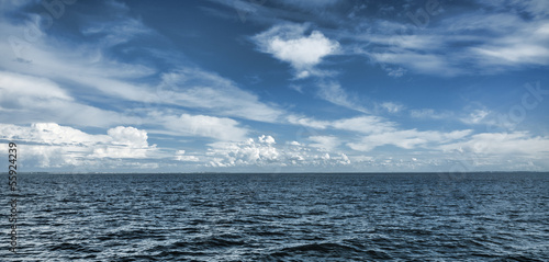 Fototapeta pejzaż lato morze tropikalny niebo