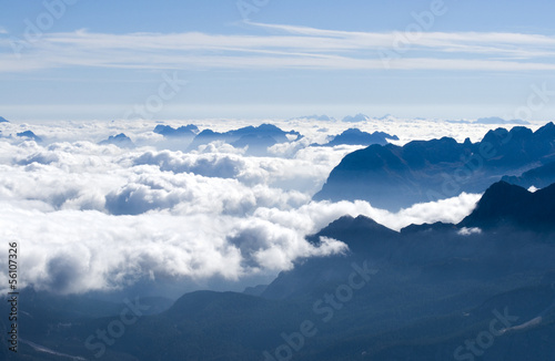 Fotoroleta niebo włochy krajobraz