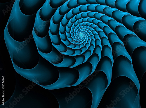 Fototapeta fraktal wzór sztuka spirala