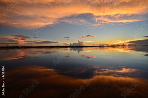 Obraz na płótnie pejzaż woda brazylia odbicie rio