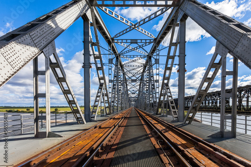 Obraz na płótnie transport stary woda europa most