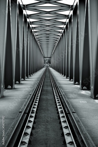 Naklejka most transport architektura