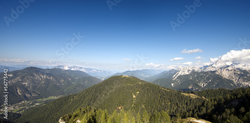 Fototapeta słowenia niebo krajobraz lato natura