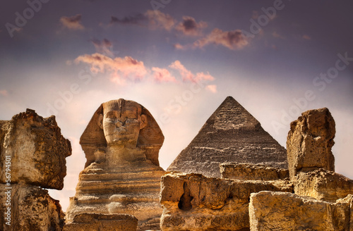 Fototapeta sztuka architektura egipt