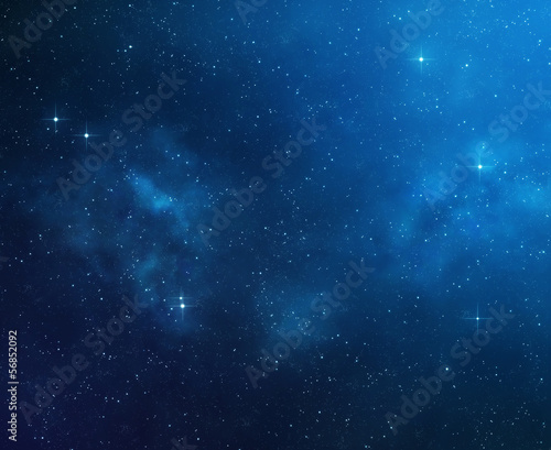 Obraz na płótnie Mgławica w kosmosie