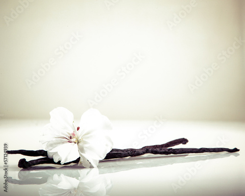 Fotoroleta wanilia azjatycki kwiat egzotyczny