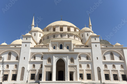 Naklejka świątynia arabian meczet architektura modlitwa