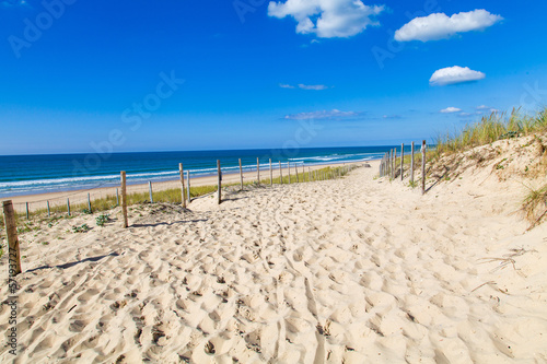 Obraz na płótnie fala plaża wydma