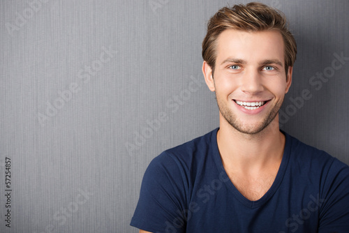 Fotoroleta portret uśmiech sportowy twarz