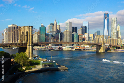 Obraz na płótnie most metropolia ameryka