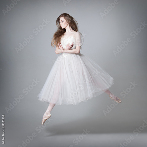 Fototapeta ćwiczenie kobieta balet dziewczynka