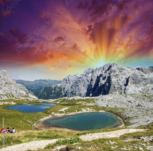 Fototapeta góra austria piękny europa alpy