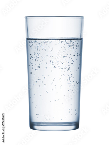 Naklejka jedzenie woda napój świeży musujące