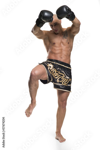 Fototapeta sztuki walki sport kick-boxing okładka