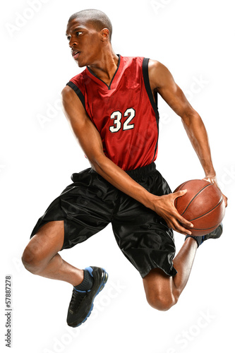 Fototapeta koszykówka mężczyzna piłka energiczny