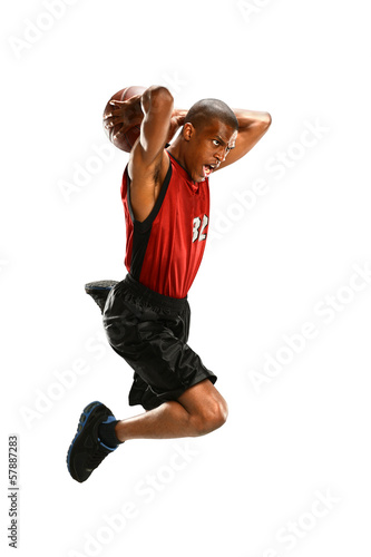 Fototapeta lekkoatletka koszykówka mężczyzna amerykański