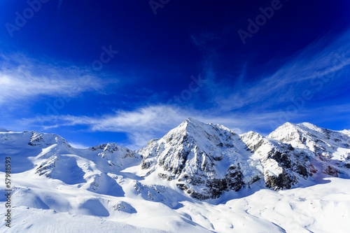 Obraz na płótnie spokojny góra szczyt panorama pejzaż